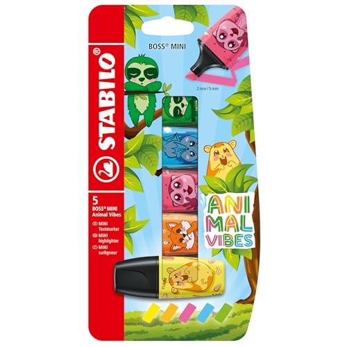 STABILO - Evidenziatore - BOSS MINI Animal Vibes