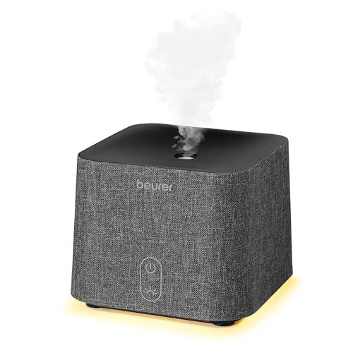 Beurer LA 35 Diffusore Aromatico, per la Profumazione di Ambienti fino a 20 m², Nebulizzazione Super Fino a Ultrasuoni, con Luce LED, Bassa Rumorosità e Risparmio Energetico, Spegnimento Automatico