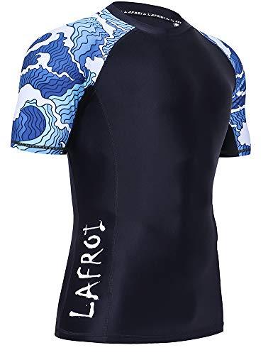 LAFROI Protezione antirottura a Compressione da Uomo UPF 50+ a Maniche Corte Surge Size LG
