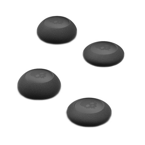 Skull & Co. Convex Thumb Grip Caps Joystick Cap Analog Stick Cover Thumbstick Grip Cover for XBOX (XSX/XB1) Controller - Black, 2 Pairs (4pcs)