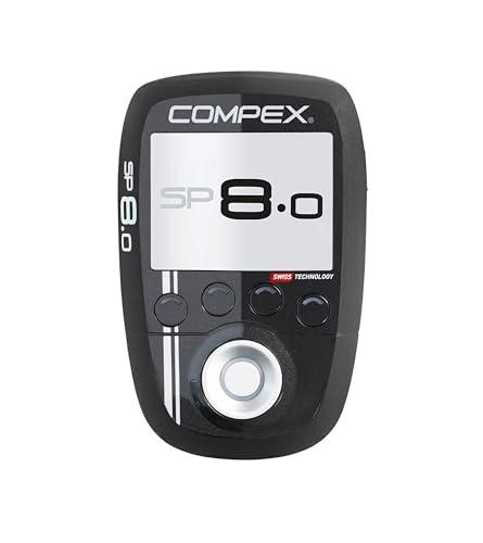 Compex Sp 8.0 Elettrostimolatore, Nero/Argento