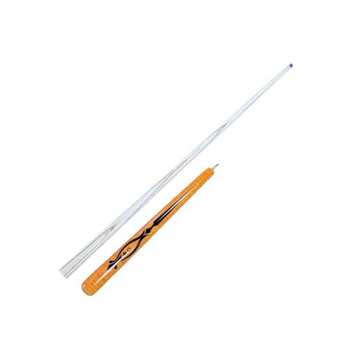 rockible Stecca da Biliardo Pool Cue Stick Break Jump Stecca Lunghezza 107cm Stecca da Biliardo Professionale Stecca da Biliardo in Legno per Casa di Allenamen, Ambra