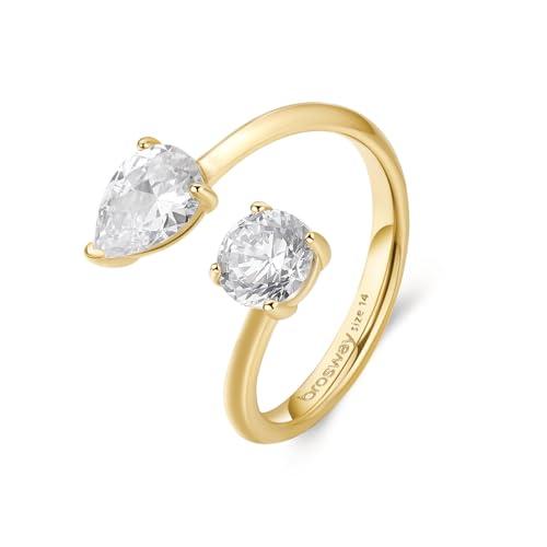 Brosway Anello Donna In Acciaio, Anello Donna Collezione Affinity - BFF193C