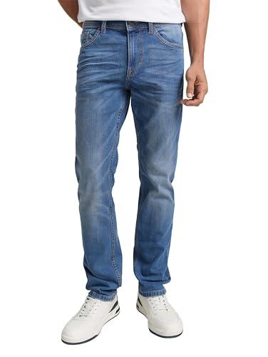 TOM TAILOR Jeans, Uomo, Blu (Used Mid Stone Blue Denim (New) 10119), 34W / 32L