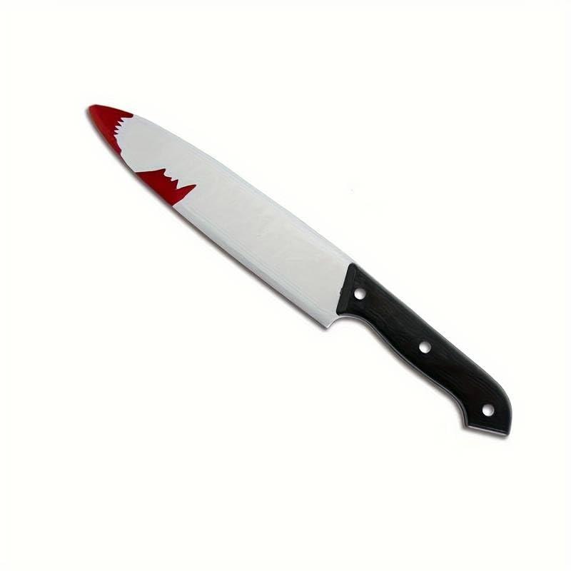 Boolavard Halloween Coltello finto Fai da te Decorazioni spaventose Festa in costume Horror Puntelli Cosplay Regali