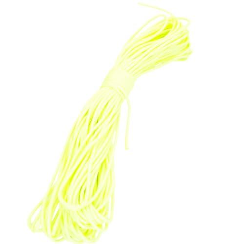 Cord Luminoso Paracord 30M, 550 9 Fili Corda Paracadute, 4 MM Poliestere Paracord, Corda Paracadute Multifunzione Corde per Esterni Attrezzature, Campeggio All'aperto