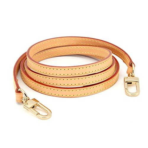 Senral Lungo Vachetta Tracolla in Pelle 100/110/120/130/140cm Tracolla Stretta per Borse di Piccole Dimensioni Pochette Mini Eva Favorite MM