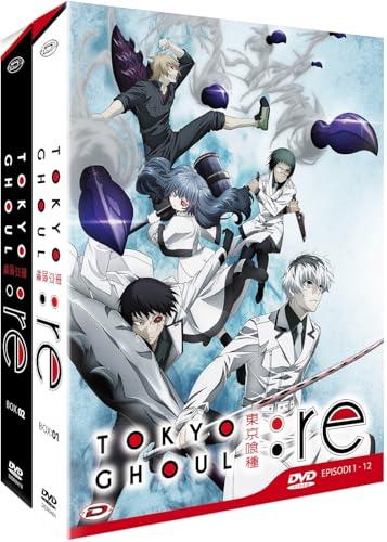 DYNIT Tokyo Ghoul: Re - Bundle Stagione 03 Box 01-02 (Eps 01-24) (6 Dvd) (Edizione Limitata)