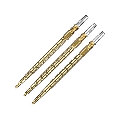 Target Darts Punte per Freccette Swiss Point, RVE (Set di 3 Punte) 30MM - Punte per Freccette Oro| Change, Punte Swiss Storm, Accessori Professionali per Freccette