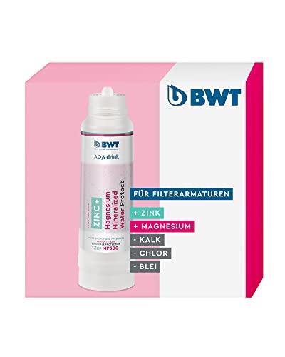 BWT Filtro acqua AQA drink Zinc + MP300 | Candela filtrante con zinco e magnesio | Filtro acqua potabile | Filtra calcare, cloro, piombo e rame
