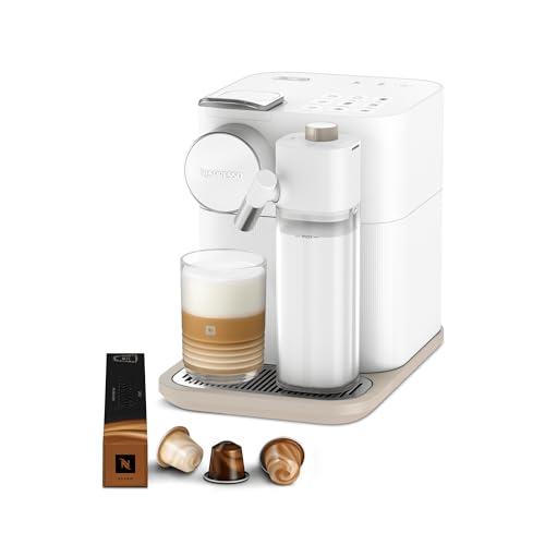 De'Longhi Nespresso Gran Lattissima EN640.W, Macchina per Caffè Automatica, Macchina per Caffè a Capsule, Schiumatura Automatica del Latte, Pressione 19 Bar, Cappuccino, 1400W, Bianco