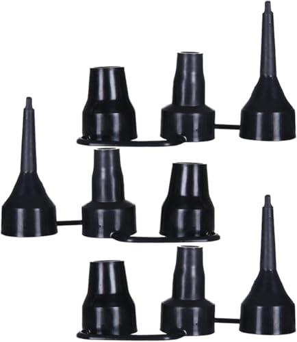 IHLOOTD Adattatore Pompa Gonfiabile, Adattatore per Pompa SUP, Adattatore valvola con 3 ugelli d'Aria, Adattatore della valvola dell'Aria per Gommoni, Stand Up Paddle Board, Letto Gonfiabile (B)