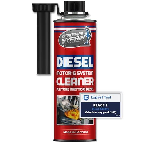 SYPRIN Detergente per iniettori Diesel, ottimizza e pulisce iniettori, ugelli di iniezione, filtri antiparticolato Diesel, Dpf - additivo 1x500ml