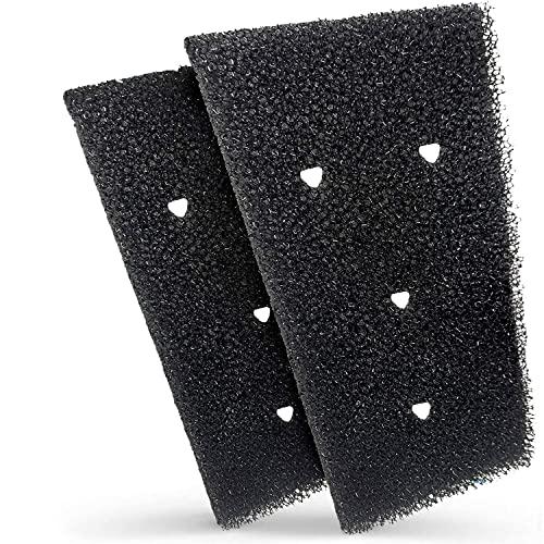 Plemont [2 pezzi] filtri per asciugatrice per Bauknecht, Privileg e Whirlpool I Filtro per asciugatrice Filtro HX 481010716911 I Filtro per asciugatrice a pompa di calore, filtro in spugna