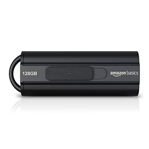 Amazon Basics - 128 GB, Chiavetta USB 3.1, velocità di lettura fino a 130 MB/s, Nero
