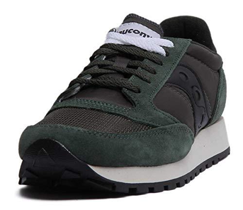 Saucony Jazz Original Vintage, Sneaker Uomo, Dark Green Black, 44.5 EU