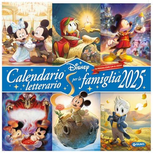 Calendario letterario della famiglia 2025. Disney. Con adesivi. Ediz. a colori