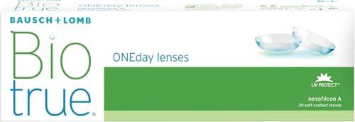 Biotrue ONEday Lenti a Contatto Giornaliere Correttive, 30 Lenti, BC 8.6 mm, DIA 14.2 mm, -3.25 Diopt