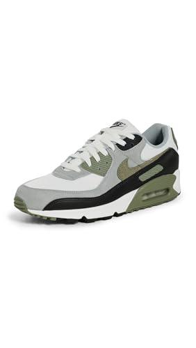 Nike Sneakers Air Max 90 Uomo, Bianco/Salvia Argentata/Pomice Chiara, 9.5