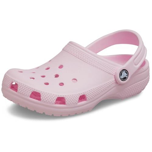 Crocs Classic Clog T, Zoccoli Unisex - Bambini e Ragazzi, Pink Milk, 27/28 EU