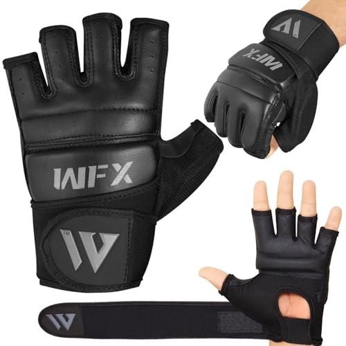 WFX Guantoni da boxe per sacco da boxe, karate, MMA, combattimento, taekwondo, allenamento, arti marziali, combattimento, grappling, muay thai