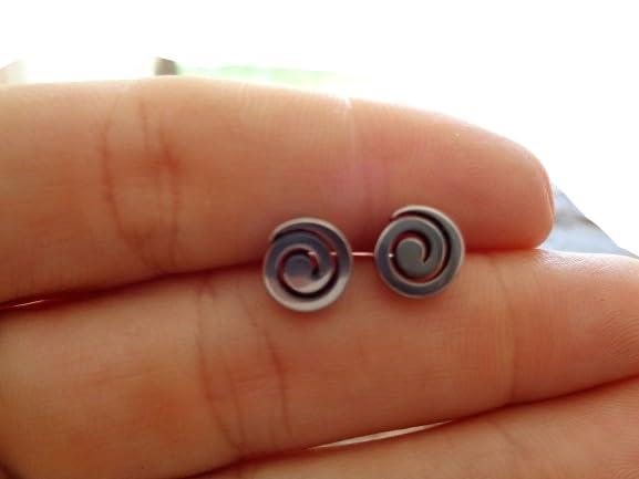 ROBUSTO A SPIRALE IN ACCIAIO INOX SPINA orecchini unisex