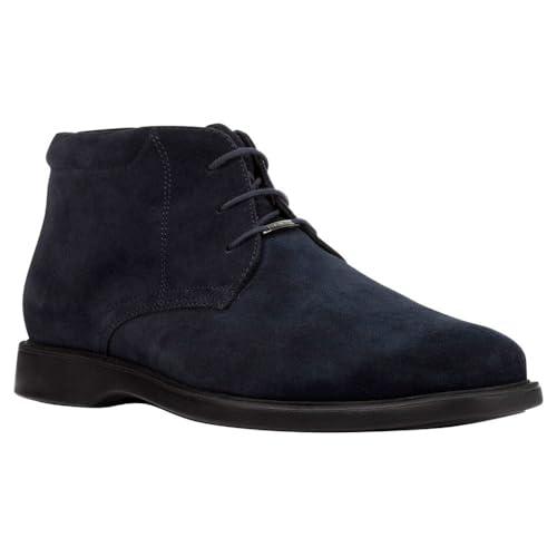 Geox U Brayden 2fit ABX D, Stivali Boots Uomo, Blu Navy, 42 Eu