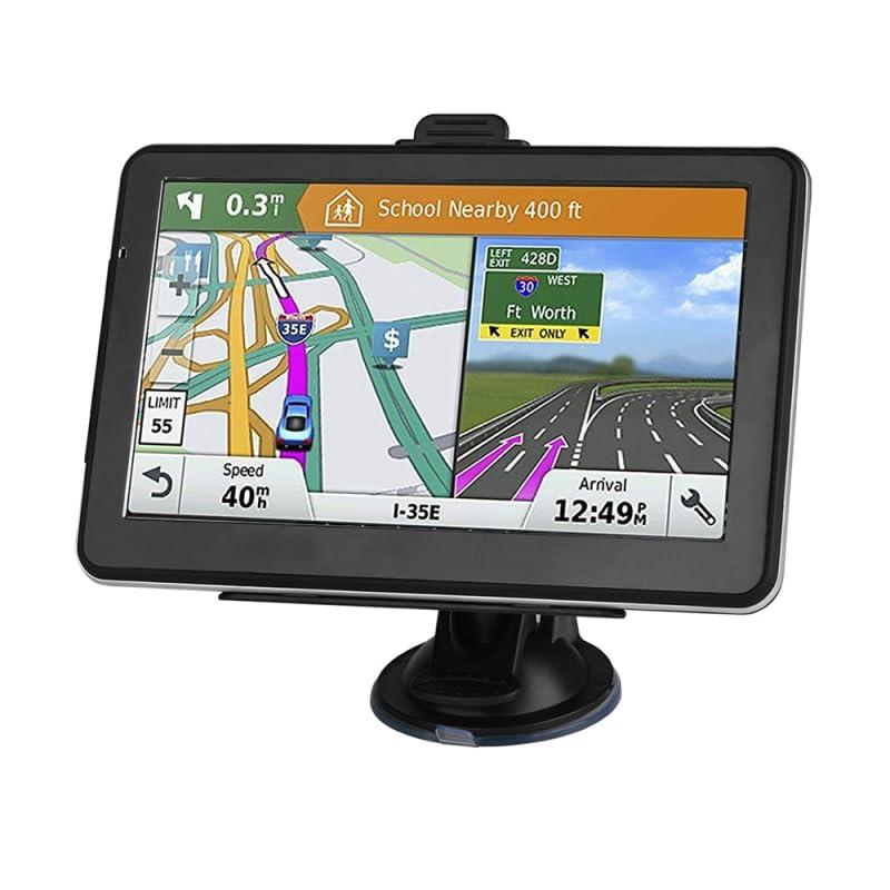 Riloer Navigatore per Camion Navigazione GPS universale Sat Nav Kit per Auto Camion HGV LGV Motorhome, 7 