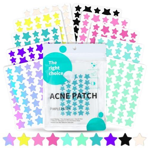 BUTBU 400 Pezzi Cerotti Brufoli Pimple, Patch Brufoli Invisibili 2-In-1, con olio dell'albero tè Acido Salicilico Giorno e Notte Impermeabili e Traspiranti, Per Sbarazzarsi dell'acne Velocemente