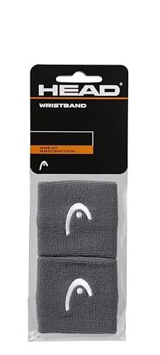 HEAD Polsino da 2.5”, Accessori Tennis Unisex Adulto, Antracite, Taglia Unica