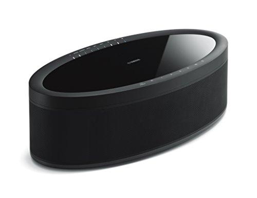 Yamaha MusicCast 50 WX-051 Diffusore wireless – Speaker bluetooth per l'ascolto di musica in streaming – Multiroom WiFi, Bluetooth, Airplay, Design moderno, Nero