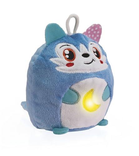 Clementoni Baby for You - Twinkle Twinkle Little Wolf, Luce Notturna per Bambini, Gioco Prima Infanzia da 0 Mesi+, Lupo con Luci e Suoni Rilassanti, Supporto per Sonno Sereno, 17554