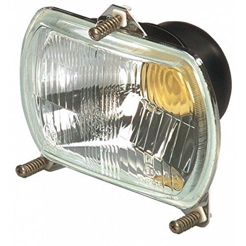 Fanale Trattore Fiat New Holland 5177846 Proiettore Asimetrico. 120X110mm a 3 Attacchi