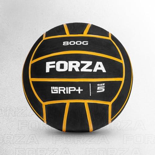 FORZA Palla Da Pallanuoto Pesante – Pallone Ponderato Per Allenamento Di Resistenza, Gomma Premium, Tecnologia Grip+ (800g, Taglia 5)