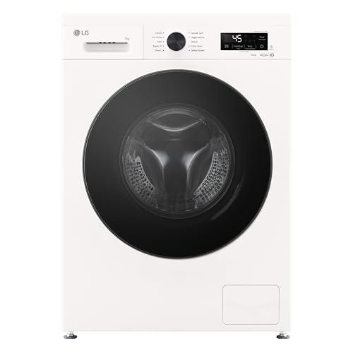 LG F2NX10S7NWB Lavatrice 7 kg a Carica Frontale con Top Rimovibile, Serie X5, Classe A -30%, 1200 giri, Wi-Fi, 6 Motion Direct Drive, Lavaggio a Vapore Allergy Care, Oblò in Vetro Temperato, White