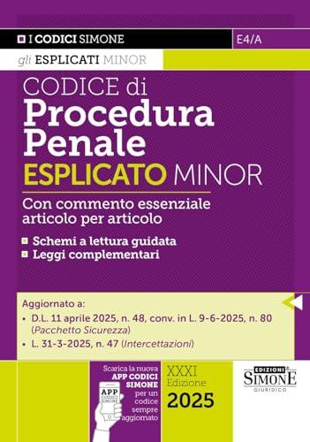 Codice di procedura penale. Esplicato minor. Con App Codici Simone per un codice sempre aggiornato