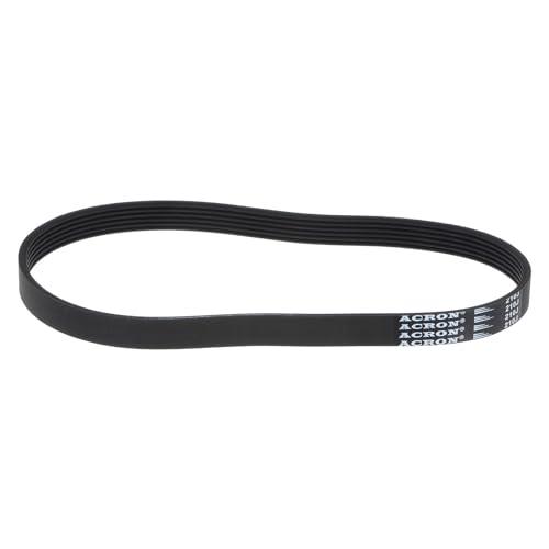 QUARKZMAN 210J6 Cinghia Poly-V in Gomma Nitrilica, 6 Coste Cintura a Coste PJ, 533mm Lunghezza x 14mm Larghezza x 3,5mm Spessore, Cinghia di Trasmissione Industriale