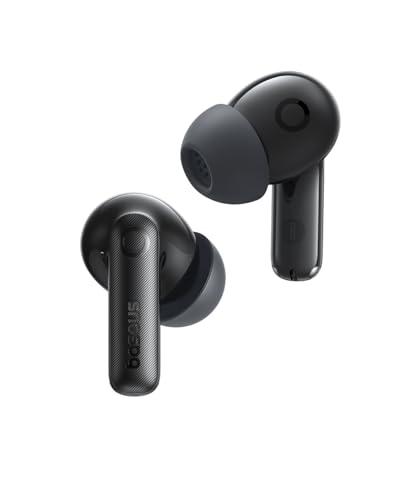 Baseus EP10 Pro Cuffie Bluetooth Cancellazione Rumore, Auricolari Bluetooth 6.0, Cuffie In Ear con ANC -50dB, Cuffiette Bluetooth con Hi-Res & LDAC, 6-Mic AI, IP55, 55 Ore