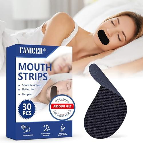 30 Pezzi Nastro per la bocca per Sleeping, Mouth Tape for Sleeping, aiuta a smettere di russare e sviluppa abitudini di respirazione nasale,miglioramento del Sonno