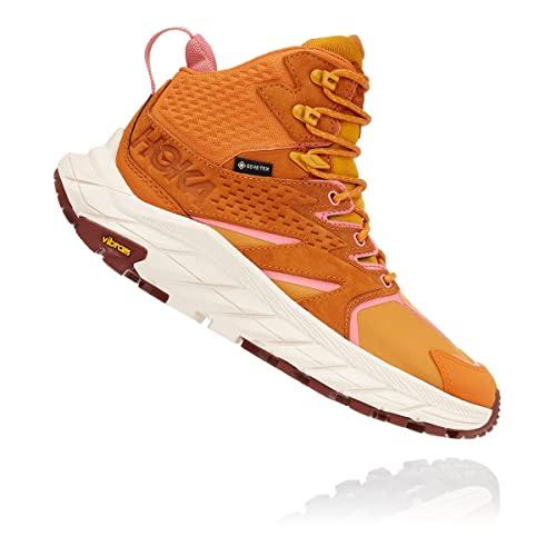 Title HOKA ANACAPA Mid GTX Women's, Scarpe da Escursionismo Unisex-Adulto, Desert Sun/Golden Yellow, 37 1/3 EU
