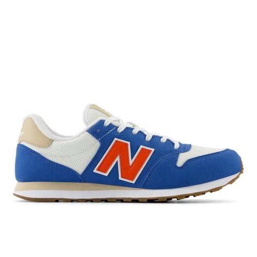 New Balance 500, Sneaker Uomo, Pietra di Mare Blu-Rossa, 40 EU
