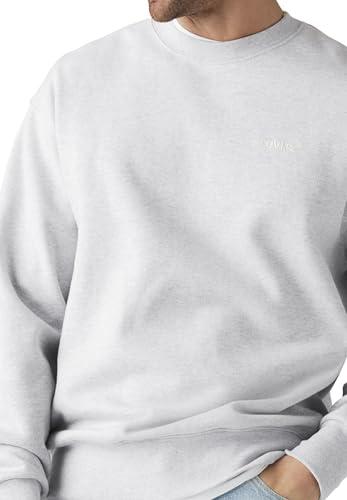 Levi's Authentic Crew Light Gray Htr Bros Bc03, Light Gray Htr Bros, S