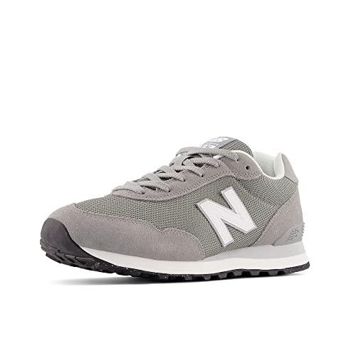 New Balance 515, Scarpe da Ginnastica Uomo, Grigio (Slate Grey/White/Aluminum Grey), 43 EU