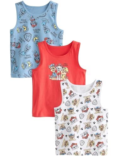 NEXT Confezione da 3 canotte in 100% cotone con licenza Paw Patrol 3 Anni