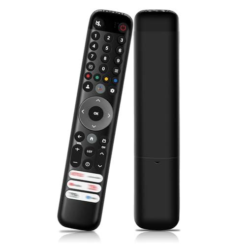 Telecomando Sostituito con TCL Smart TV, Telecomando vocale Sostituito con 6 Tasti di Accesso Rapido, Telecomando TV Universale Compatibile con TCL LED Android/Google UHD OLED QNED Smart TV