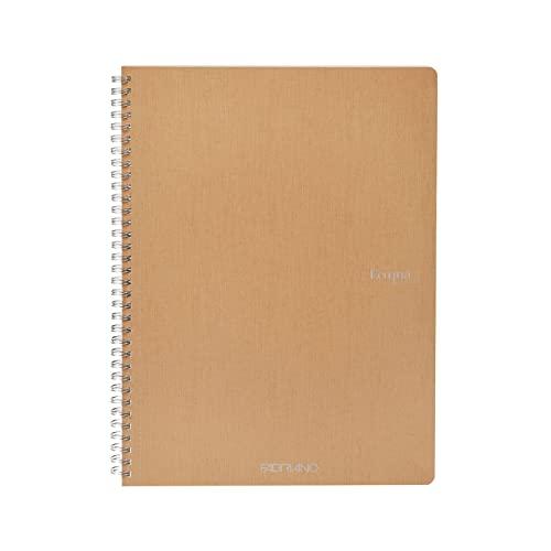 Fabriano Ecoqua Original - Taccuino a spirale, colore: Beige