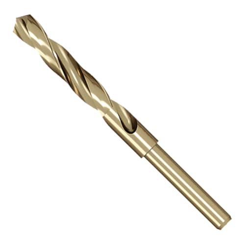 Meccion HSS-Co Punta per Metallo, Punta da Trapano a Torsione con 13.5mm Diametro Gambo per Metallo, Acciaio Inox, Alluminio, Non Ferrosi Ecc.