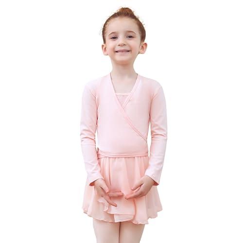 Tancefair Maglioncino da Balletto per Bambini Top da Danza Cotone Crossover Ballet Cardigan per Bambini e Donne