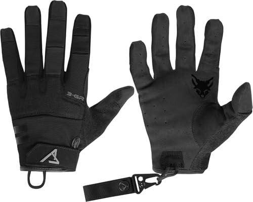ACE Schakal Guanto Mission - Guanti tattici da esterno - Protezione delle mani per paintball e sport di tiro - Nero II - L