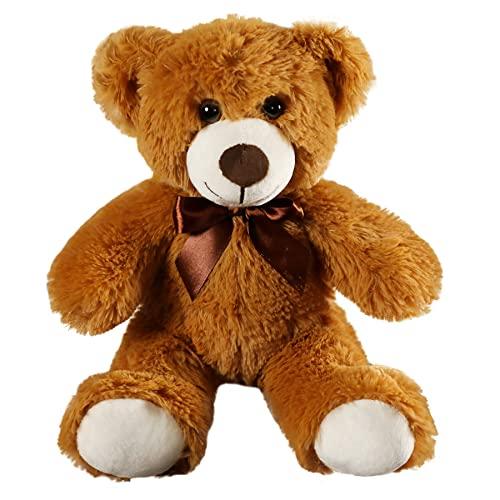 SNOWOLF Teddy Bear Peluche Carino Stuffed Animale Giocattolo Cuscino Bambola Regalo per Bambini Ragazzi Ragazza Compleanno Natale San Valentino